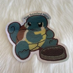 Squirtle Holographic Beadwork Sticker