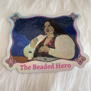 Reagan Holographic Beadwork Sticker