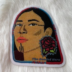 Quannah (Beadwork Sticker)