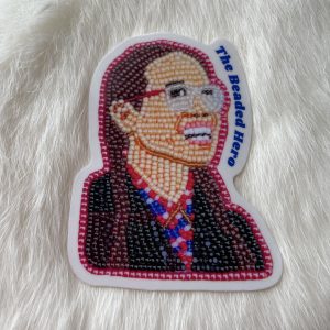 Thomas from Smoke Signals (Beadwork Sticker)