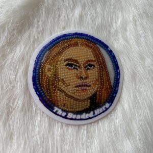 Jules Vaughn (Beadwork Sticker)