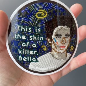 Edward Beadwork Sticker