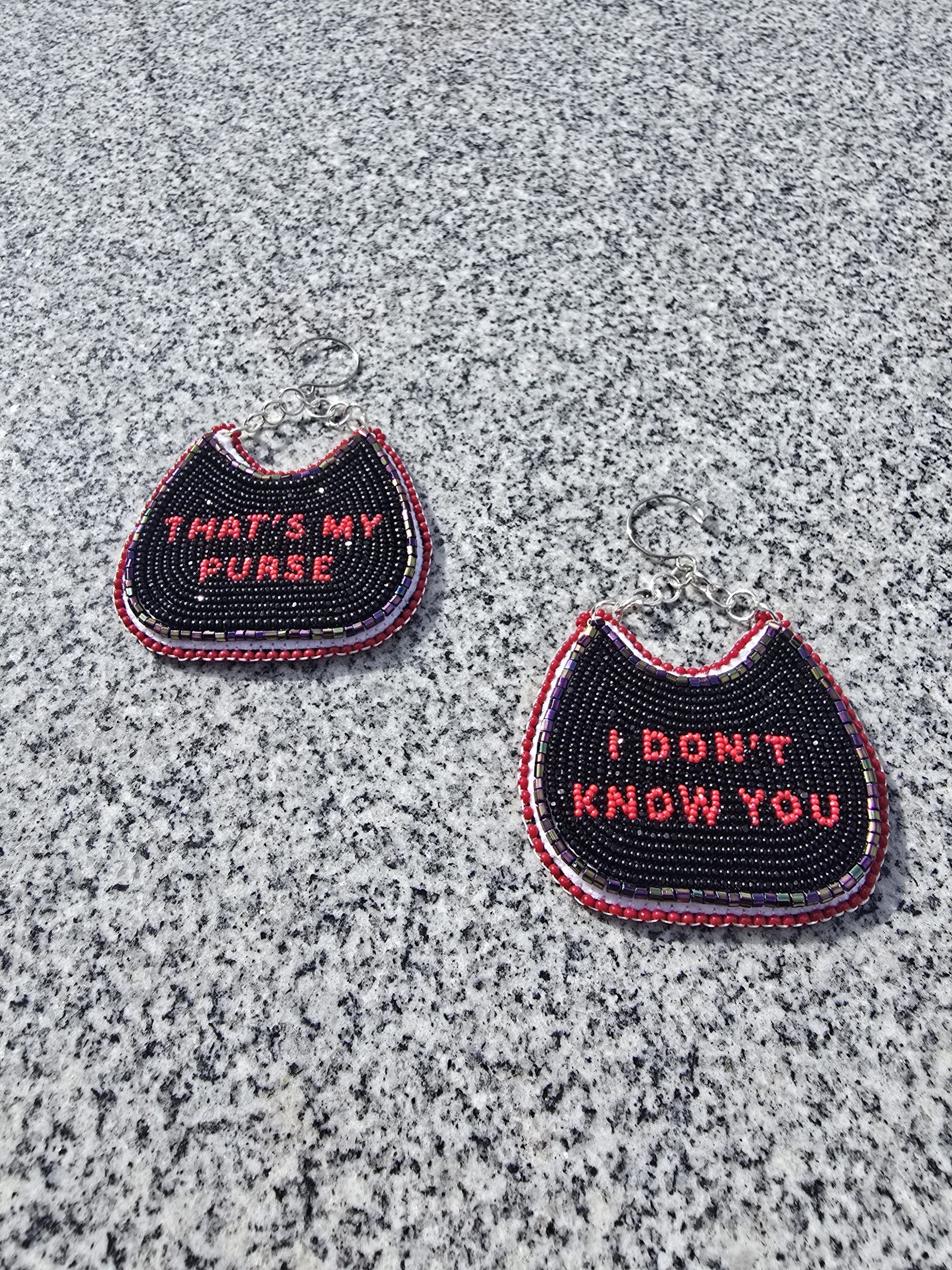 Black & Red Purse - Image 2