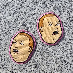 Defensive Bobby Earrings