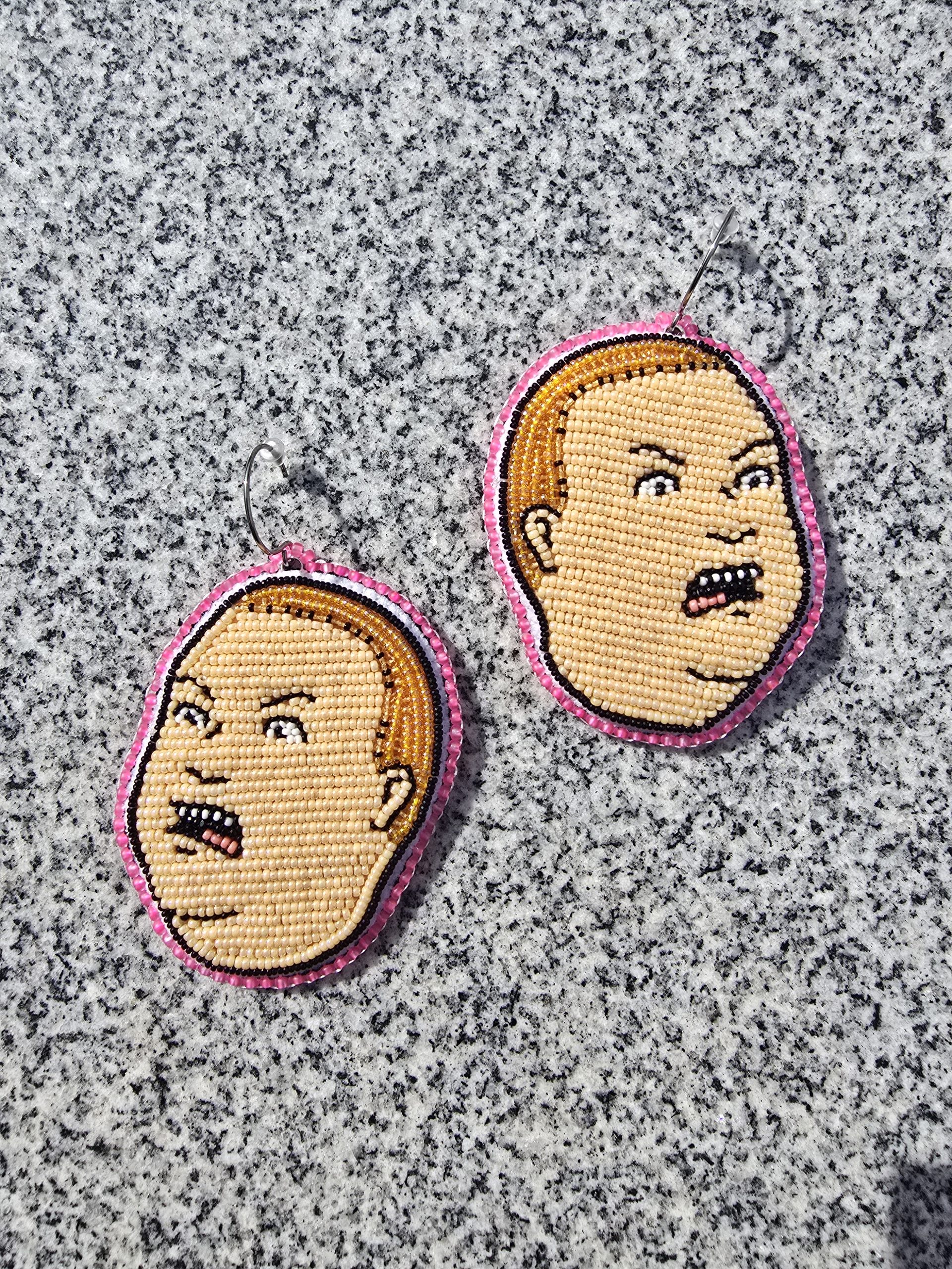 Defensive Bobby Earrings
